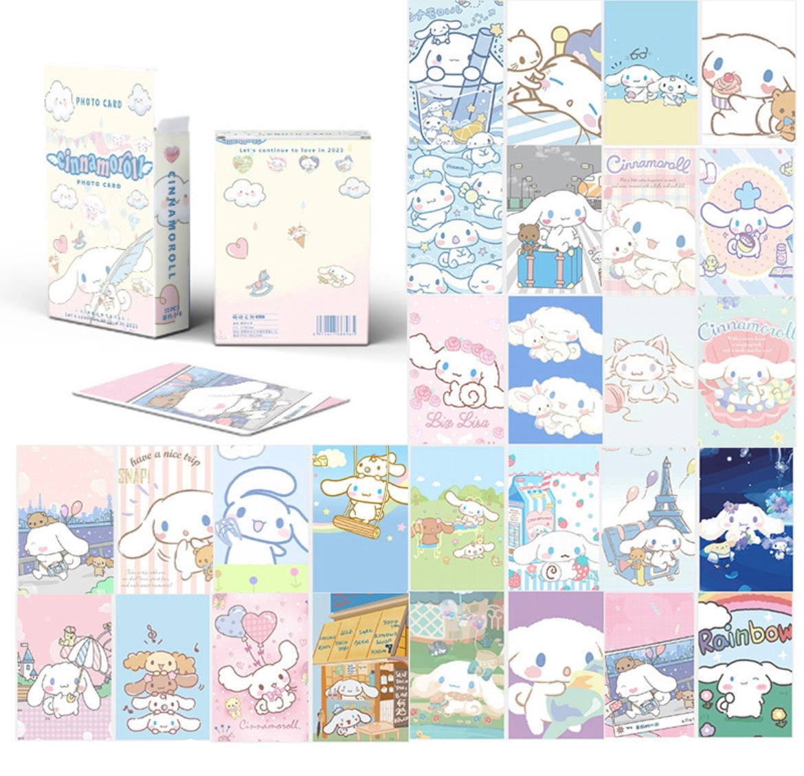 Sanrio Holographic 50 Lomo Cards / 50 Photo Cards