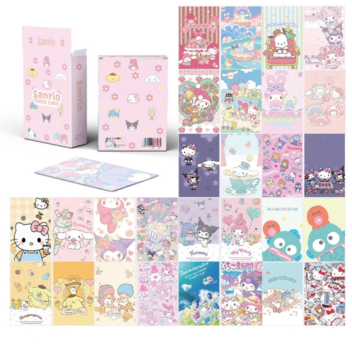Sanrio Holographic 50 Lomo Cards / 50 Photo Cards
