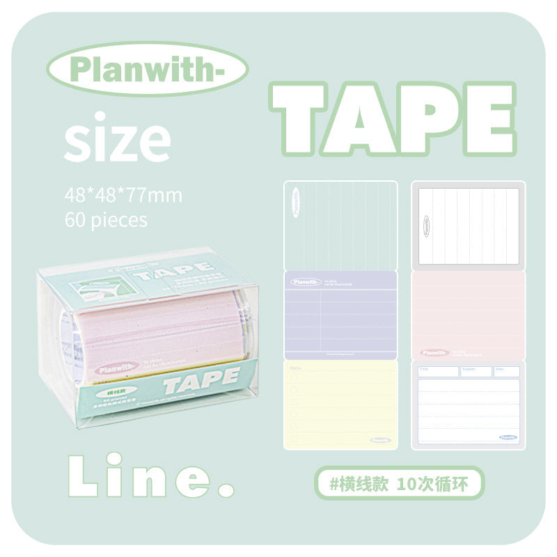 Plan With Tape