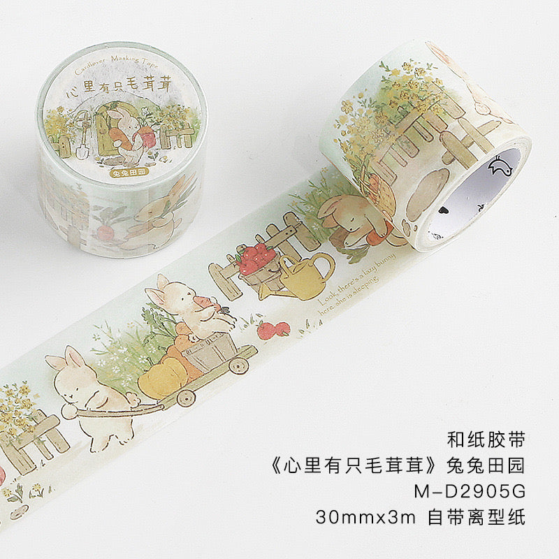 Easter Bunny Washi Tape Sticker Roll
