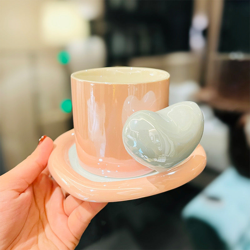 Heart And Love Holographic Mug