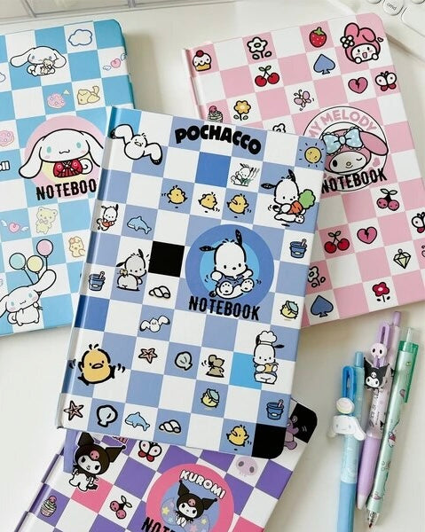 Sanrio Grid A5 Hardbound Journal / Diary / Notebook