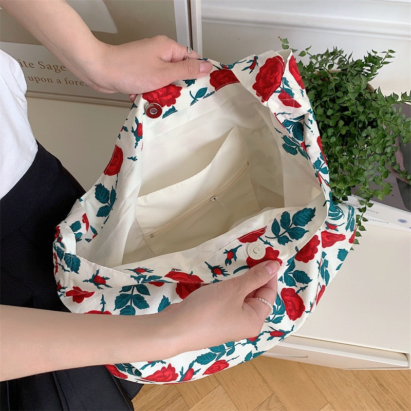 Floral Tote Bag