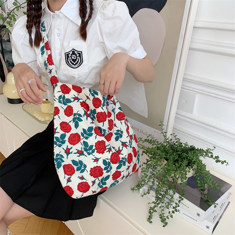 Floral Tote Bag