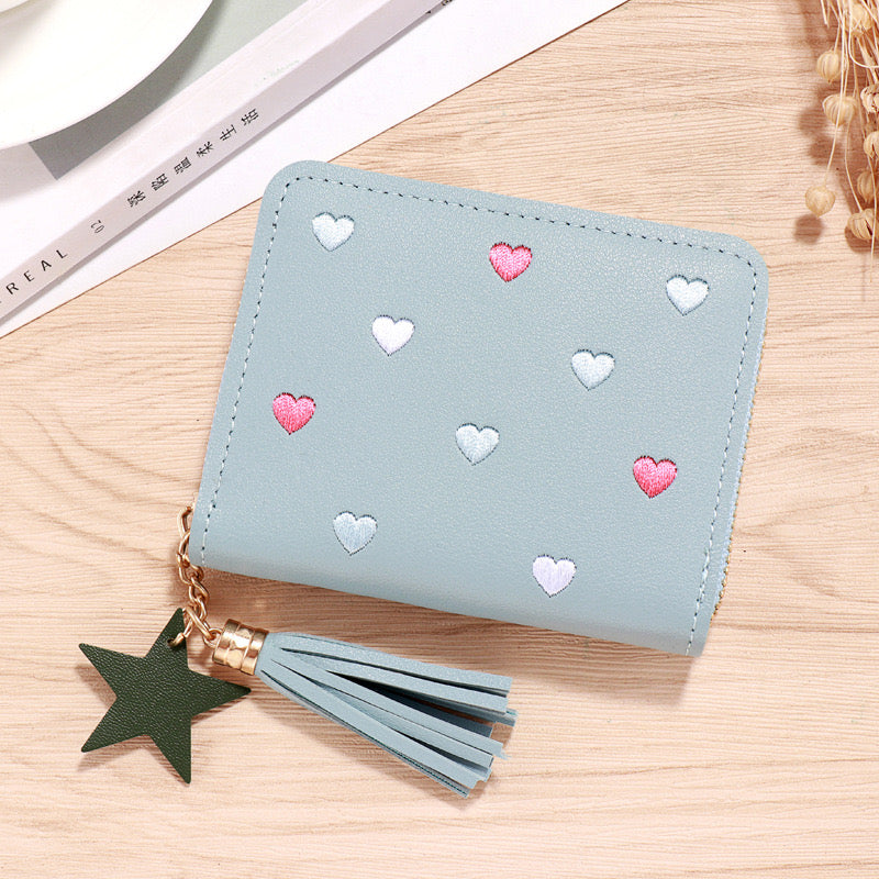 Heart and Star Wallet