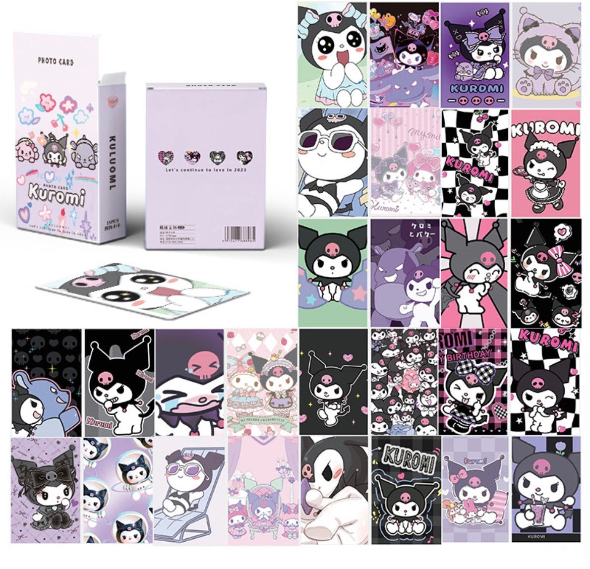 Sanrio Holographic 50 Lomo Cards / 50 Photo Cards