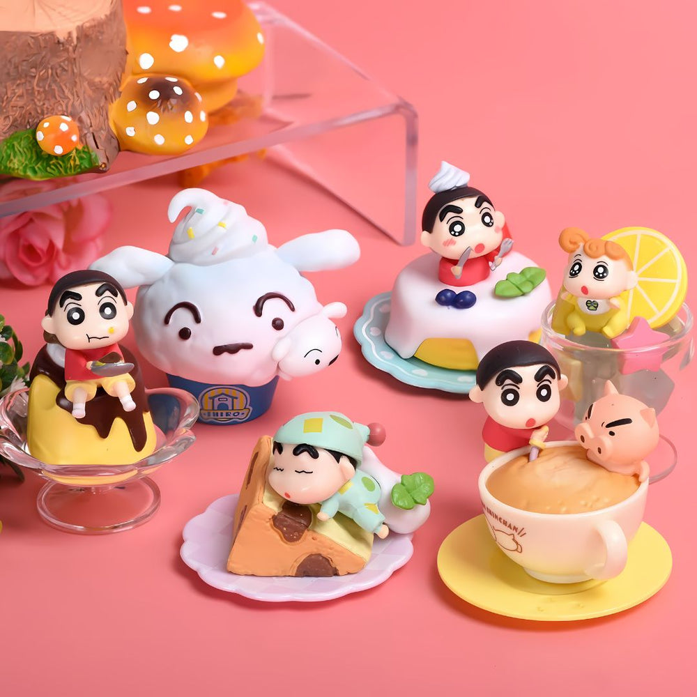 Foodie ShinChan Figurines: A Taste of Mischief