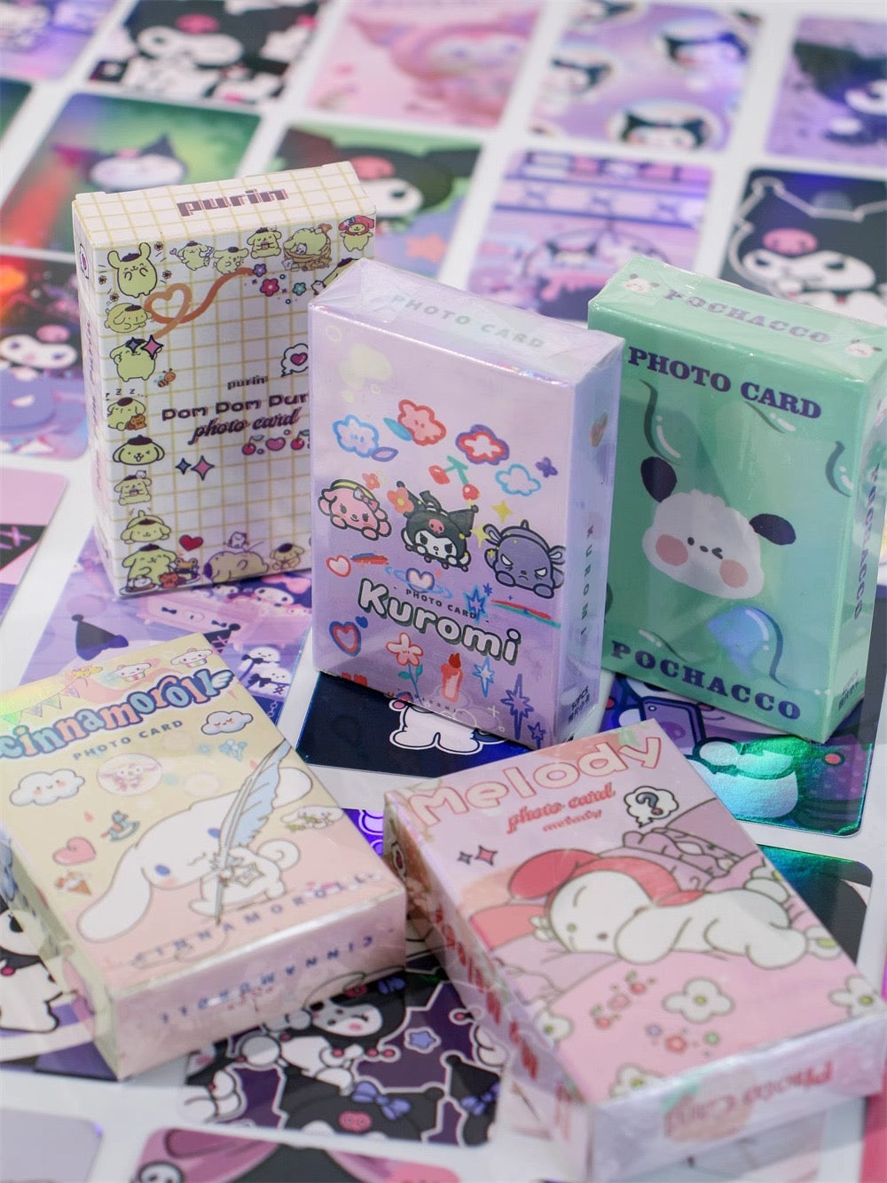 Sanrio Holographic 50 Lomo Cards / 50 Photo Cards