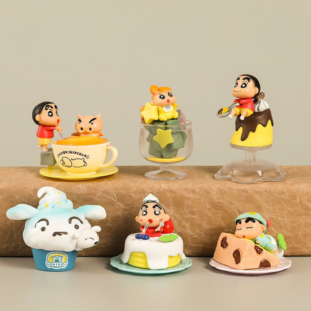 Foodie ShinChan Figurines: A Taste of Mischief