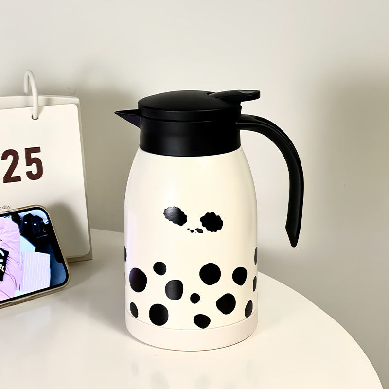 Minimal Kawaii Insulated Flask Bottle