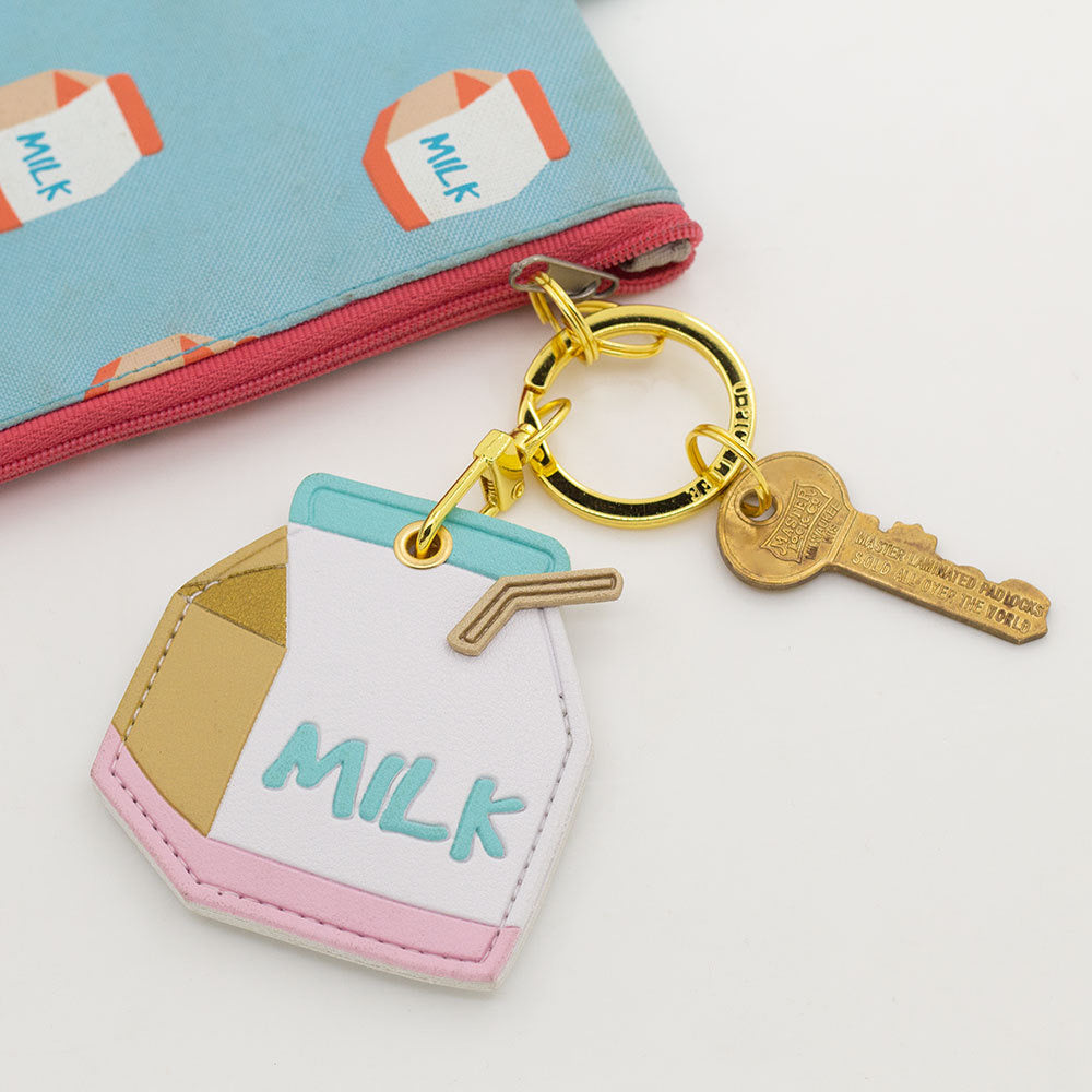 Milk Carton Keychain