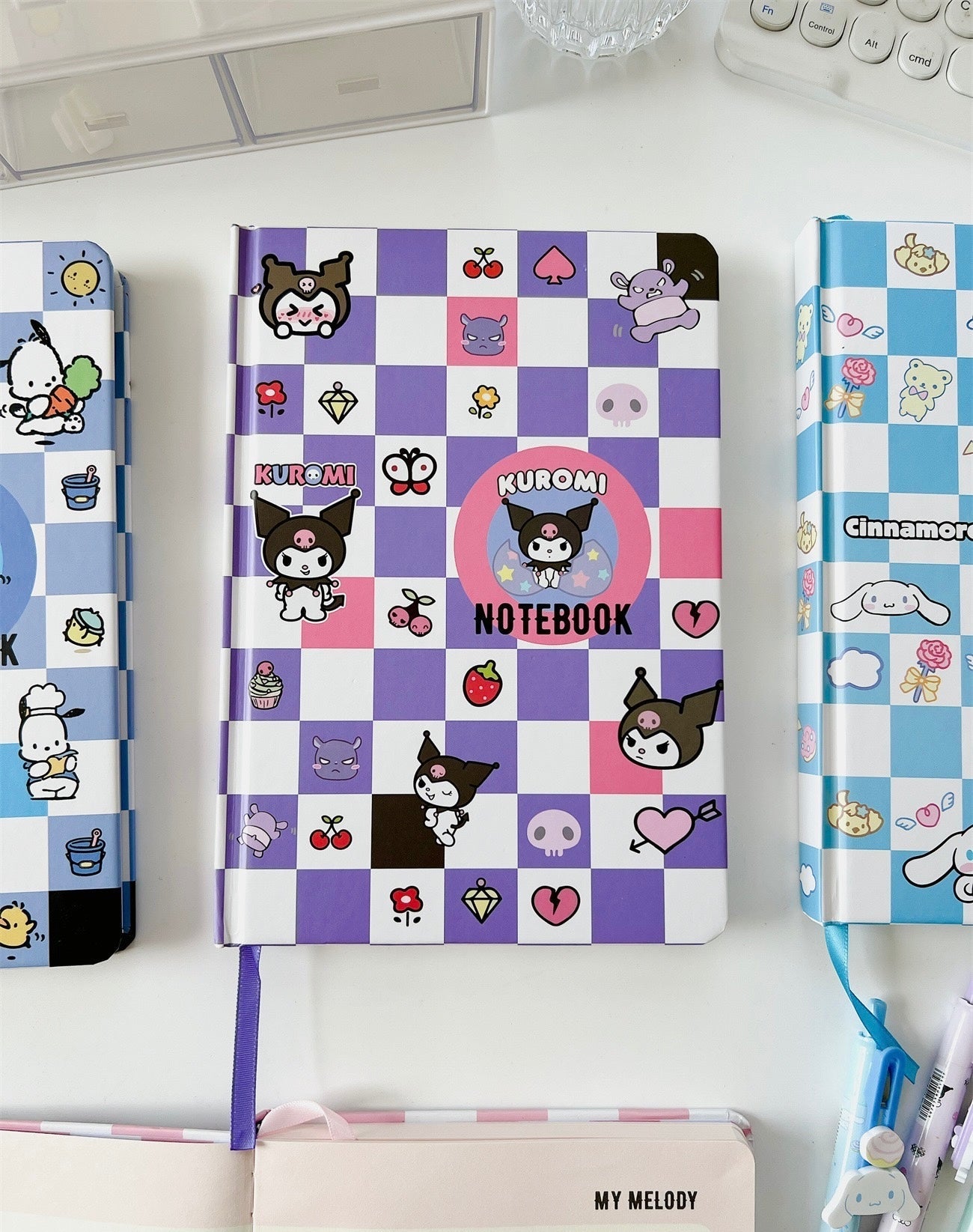 Sanrio Grid A5 Hardbound Journal / Diary / Notebook