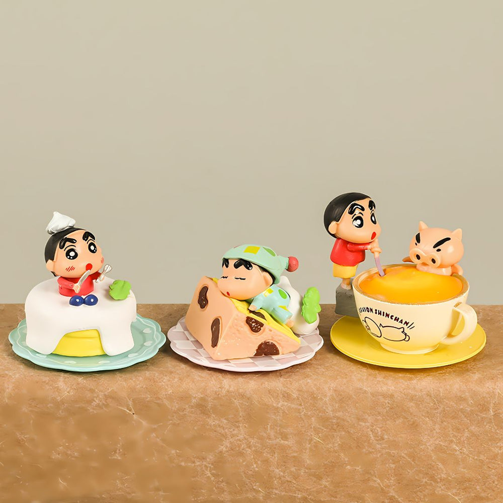 Foodie ShinChan Figurines: A Taste of Mischief