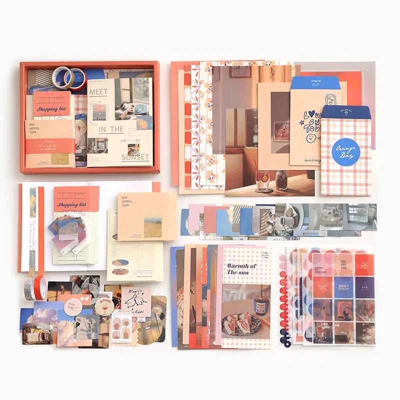 Journaling and Scrapbooking Kit Book Set