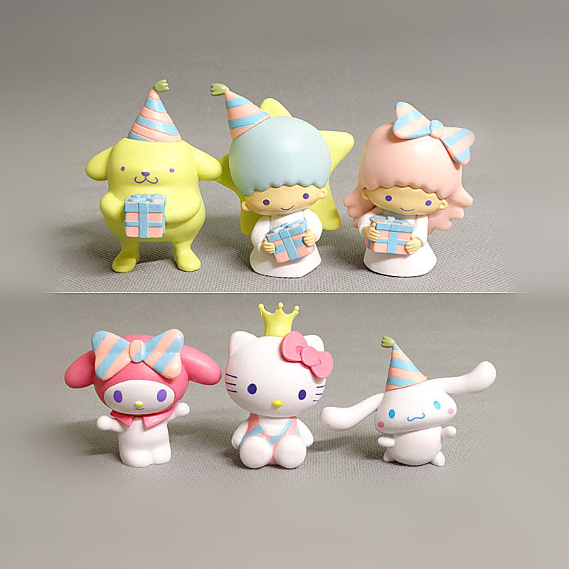 Sanrio Happy Birthday Figurines Series