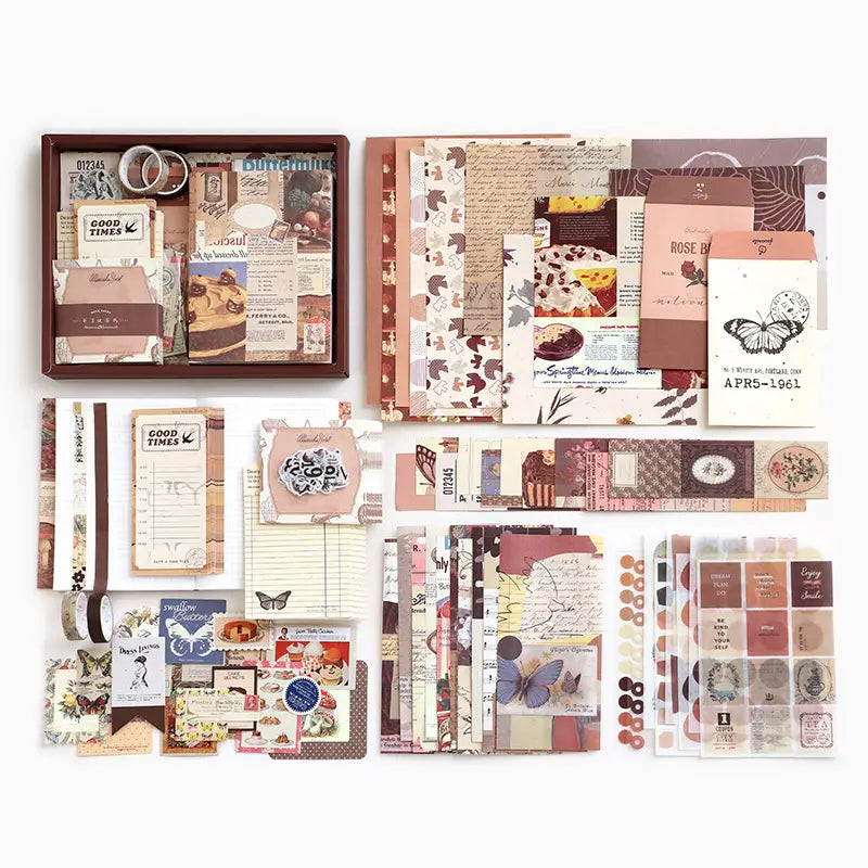 Journaling and Scrapbooking Kit Book Set