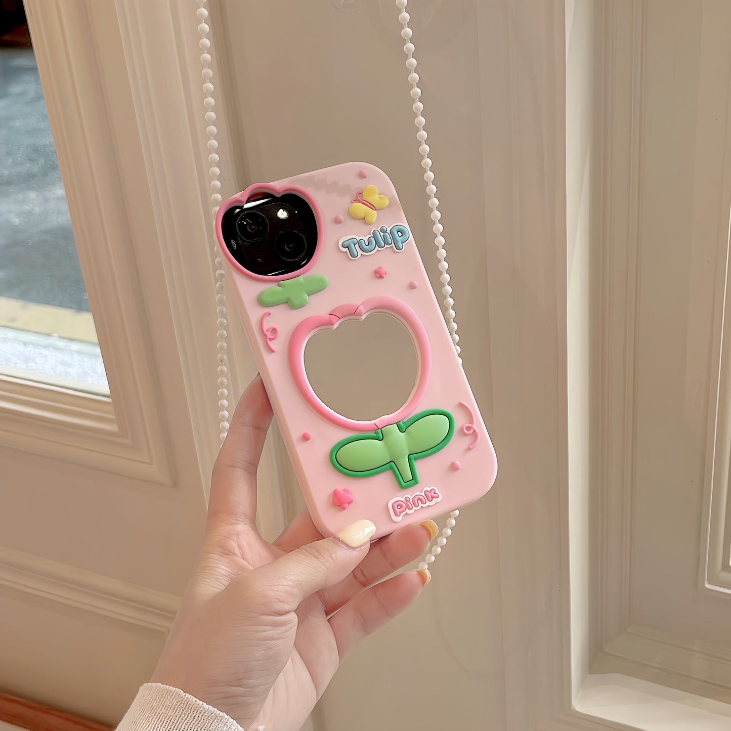 Tulip Mirror Premium Silicone iPhone Case