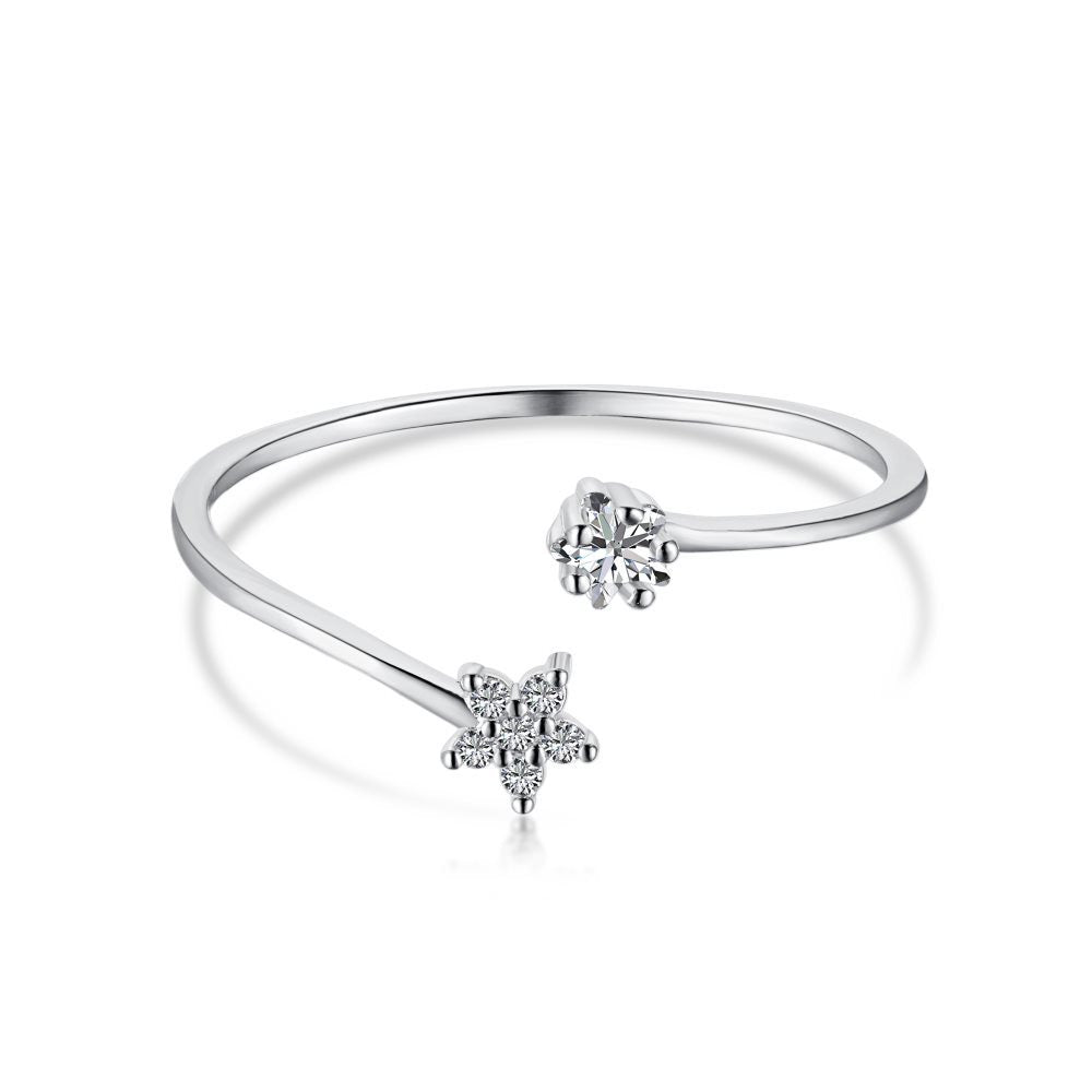 S925 Silver Resizeable Ring