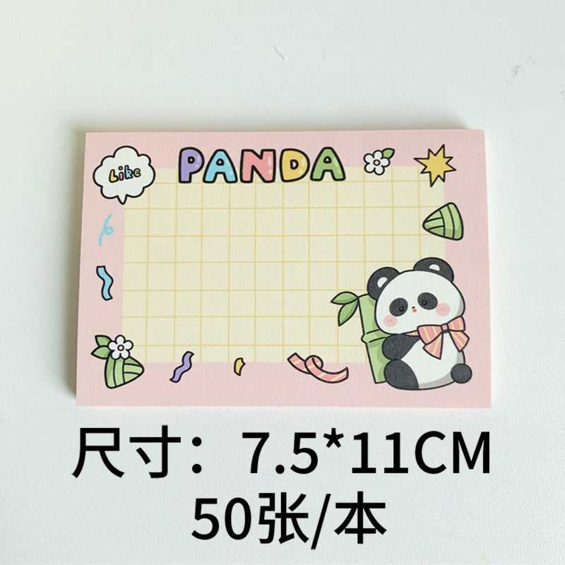 Kawaii Bunny Birthday Fruits Memo Pad
