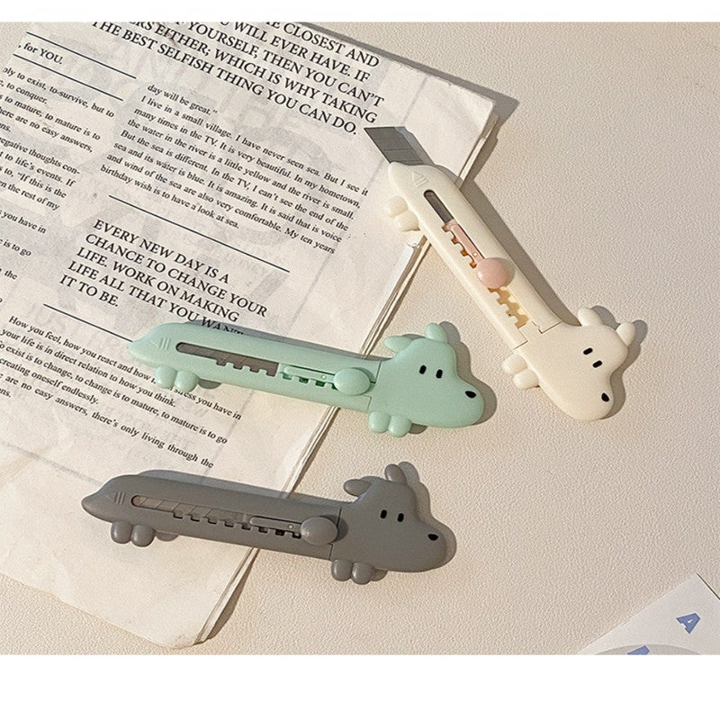 2 pcs Kawaii Dog Knife / Paper Cutter