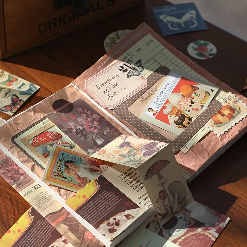 Journaling and Scrapbooking Kit Book Set