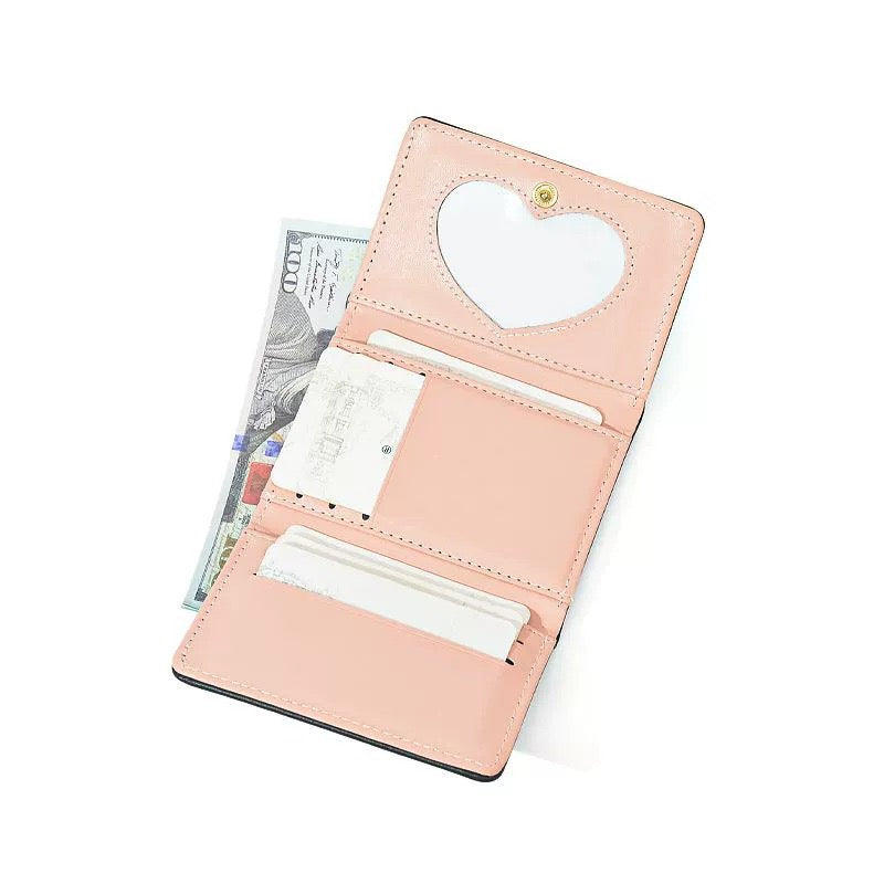 Pastel Minimal Tri Fold Wallet