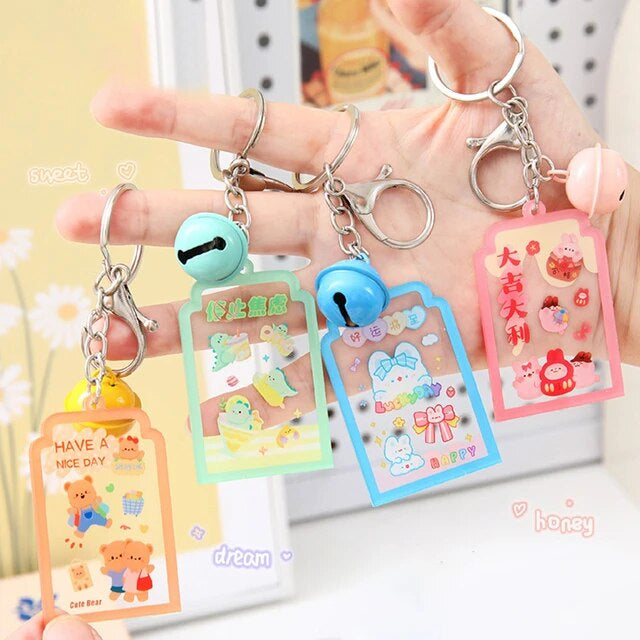 Kawaii Acrylic Keychain / Keycharm