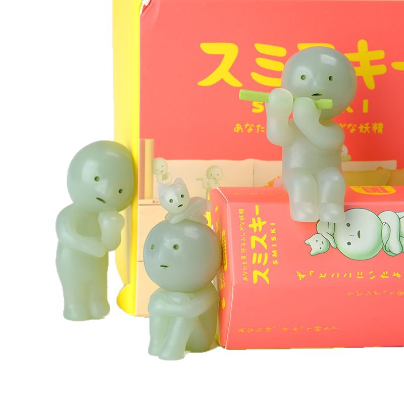 Smiski Glow in the Dark Hippers Official Blind Box