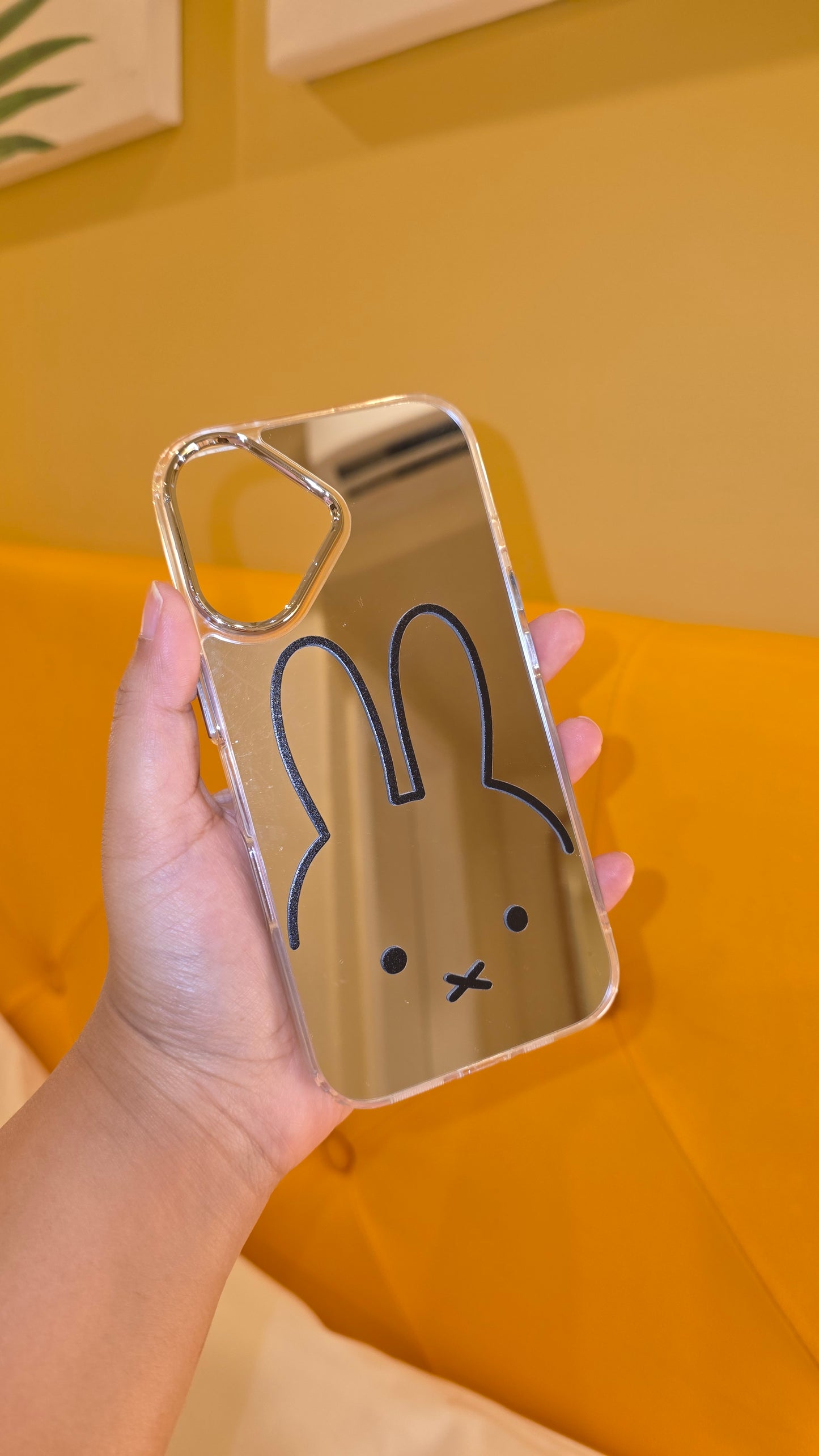 Reflective Miffy iPhone Case for 16