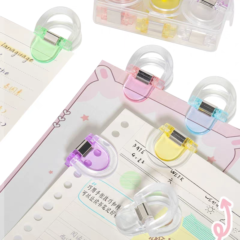 Candy Lock Paper Holders Clips