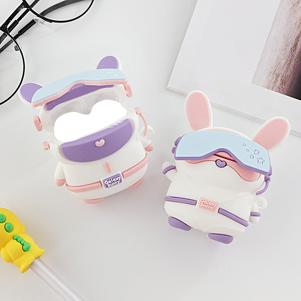 Galaxy Bunny Airpods Case