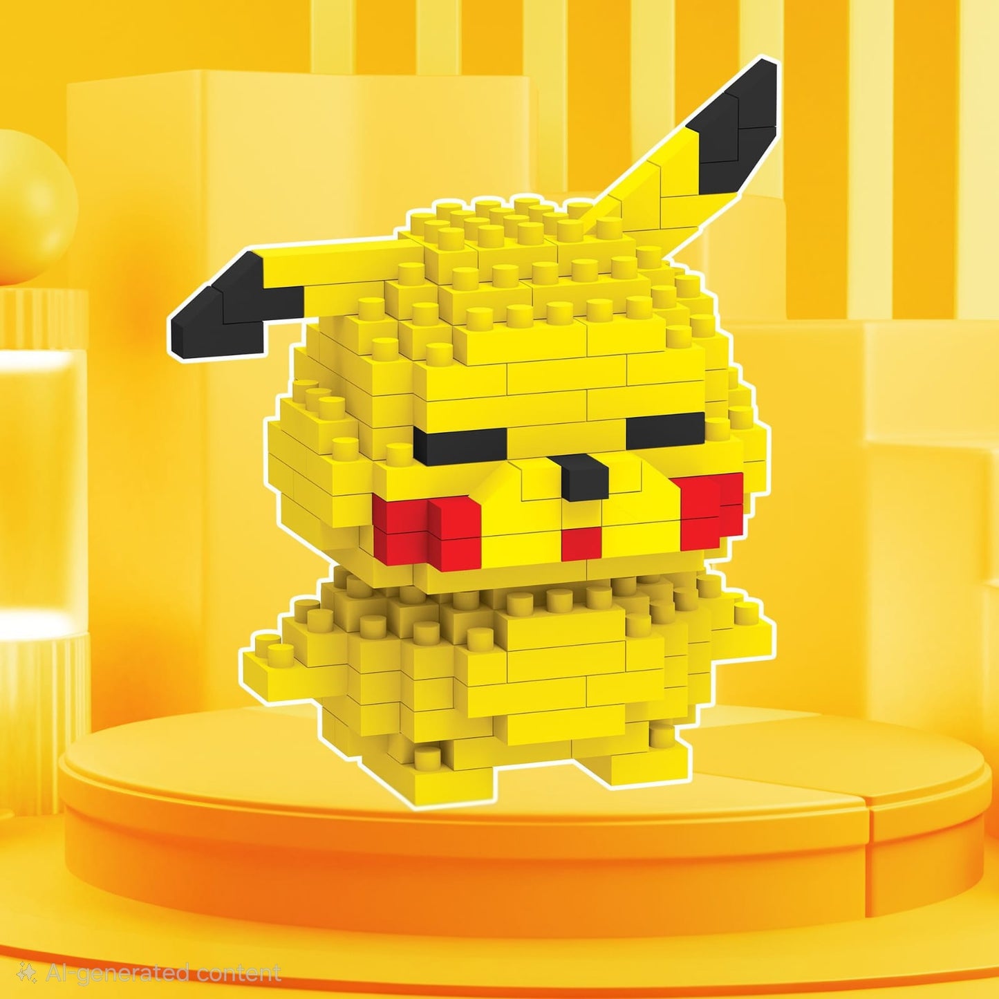 Sanrio Disney Princess Pokémon Building Blocks