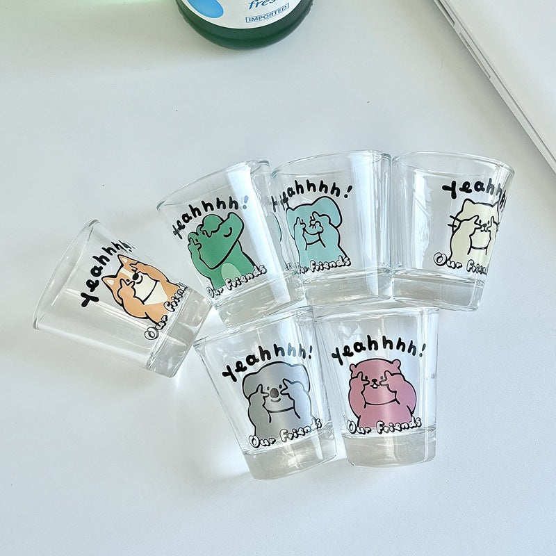 Pre - Order 🥂 “Our Friends” Cute Shot Glass Set (6 pcs)