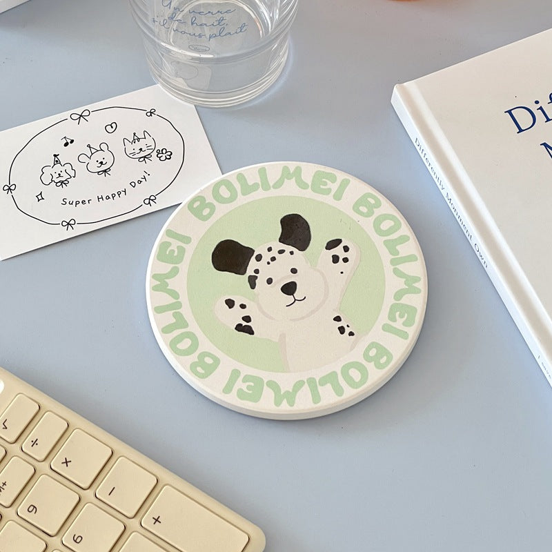 Pre - Order Bolimeli Pastel Animal Coaster