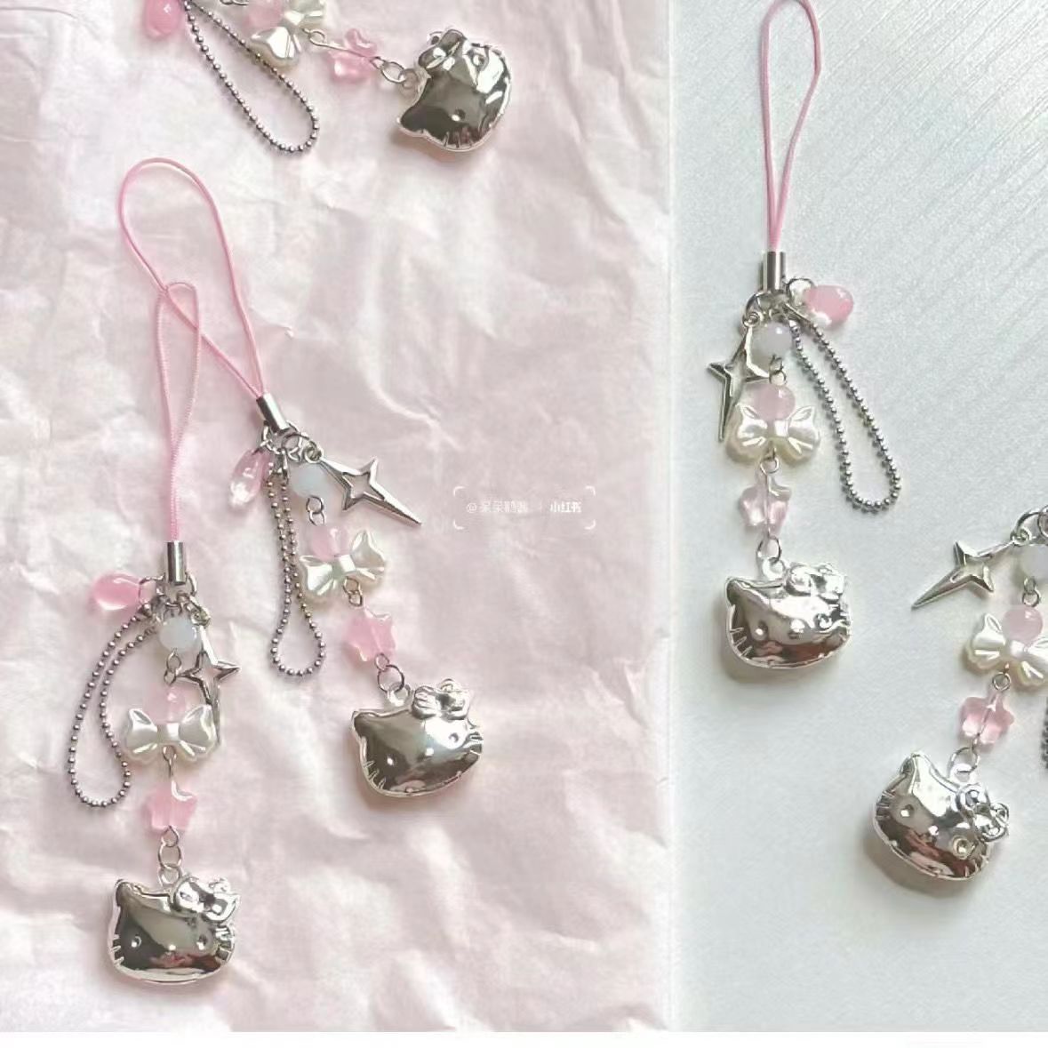 π Shiny Kitty Phone Charm Strap β¨πΎ