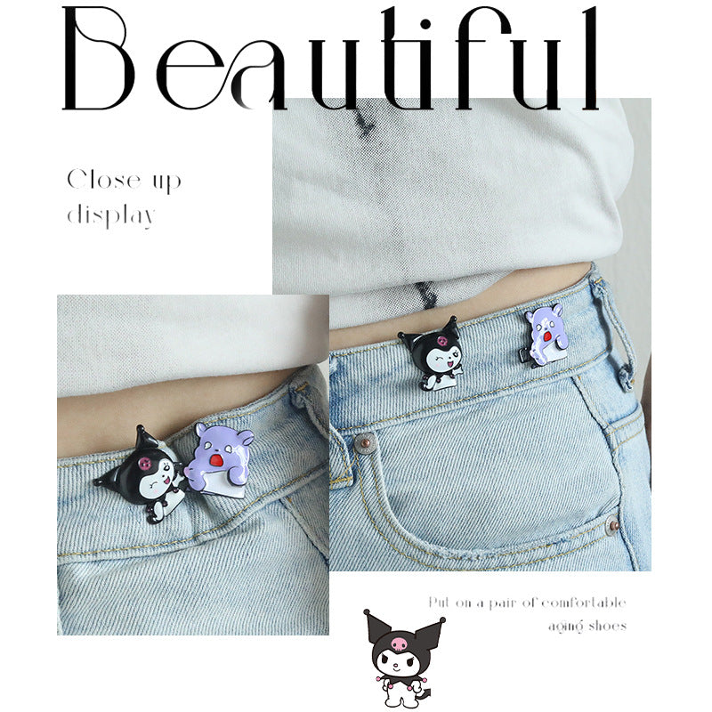 Kuromi Waist Button Buckle