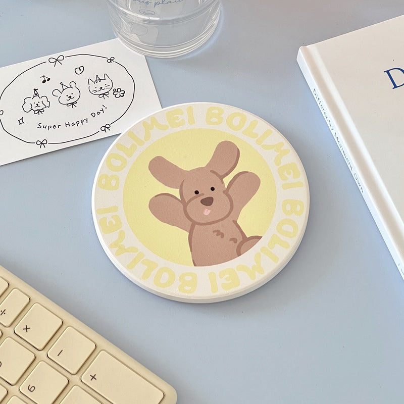 Pre - Order Bolimeli Pastel Animal Coaster