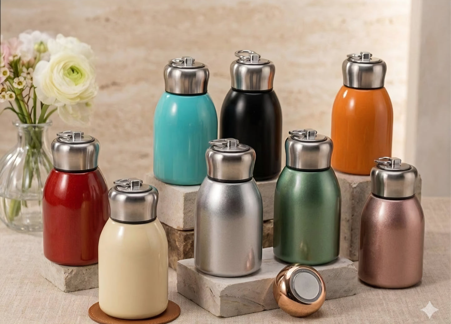 Minimal Stainless Steel Insulated Bottle π§β¨