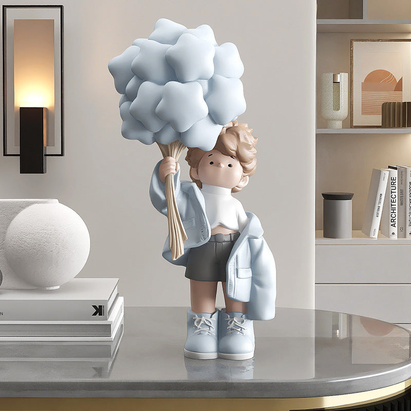 ✨ Dreamy Star Bouquet Figurine Showpiece