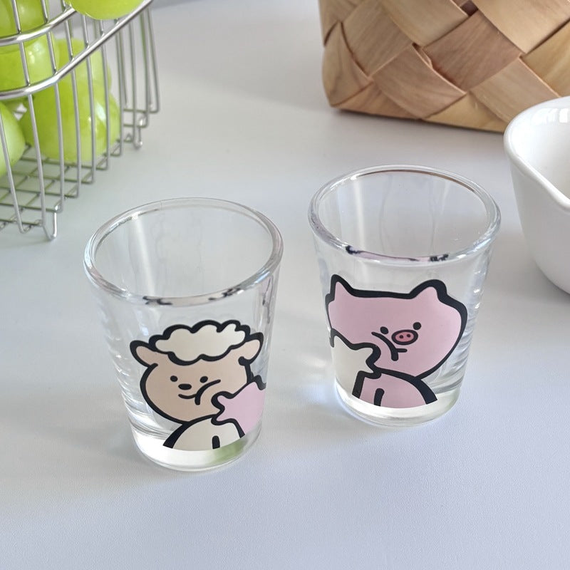 Pre - Order Cute Piggy Shot Glasses