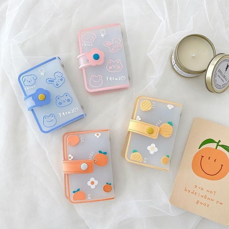 Cutie Fruit & Lucky Animal Card and Photo Holder Wallet