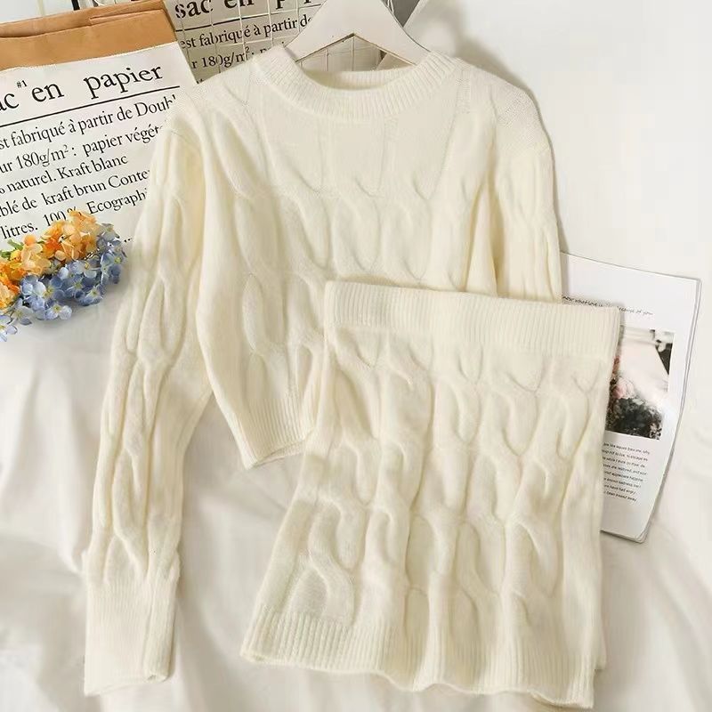 🤍 Cable Knit Co-Ord Set