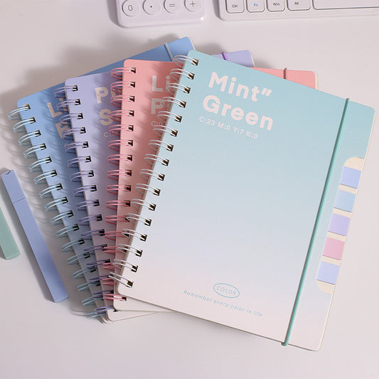 Gradient / Pastel Notebook / Journal / Diary with Sticky Notes