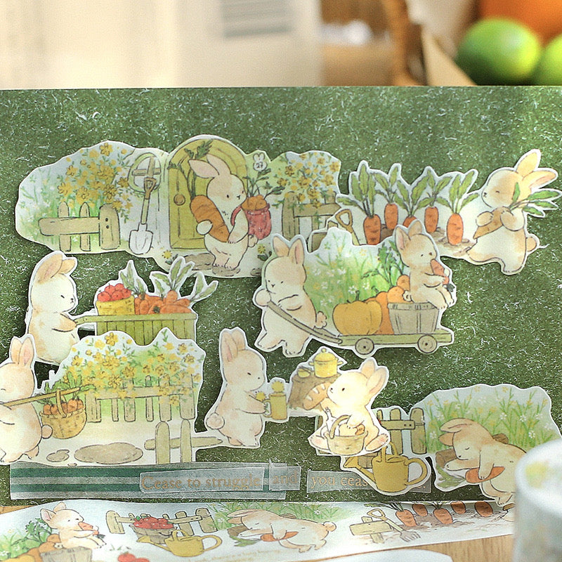 Easter Bunny Washi Tape Sticker Roll
