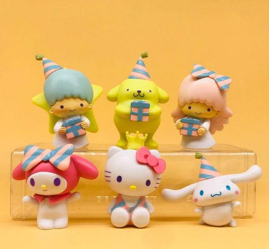 Sanrio Happy Birthday Figurines Series