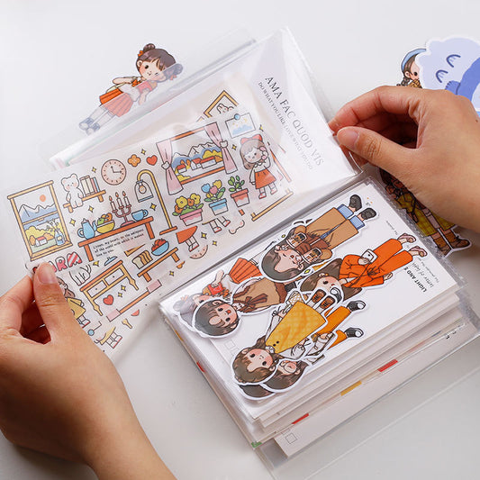 Transparent A6 Stickers Organiser / Photo Album