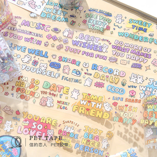 Cardlover Pets Washi Tape Sticker