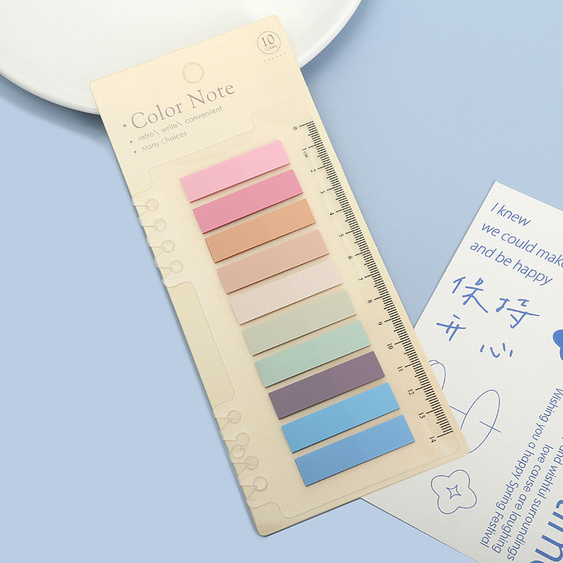 Color Note Page Marker Sticky Notes