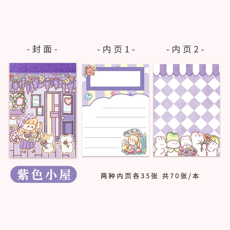 Kawaii Girl Notepad