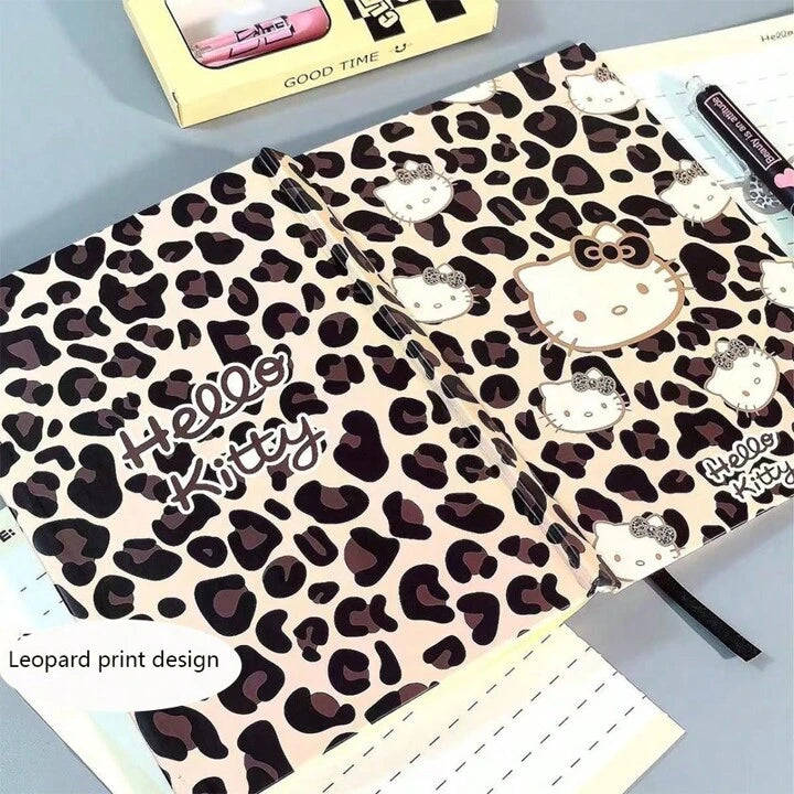 Hello Kitty Leopard Print A5 Notebook / Diary / Journal